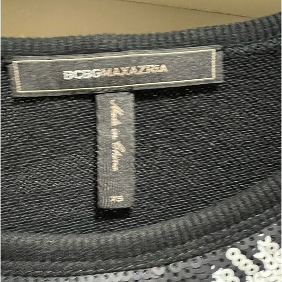 BCBGMaxAzria “Keyla” Sequin Sweatshirt - Picture 5 of 5
